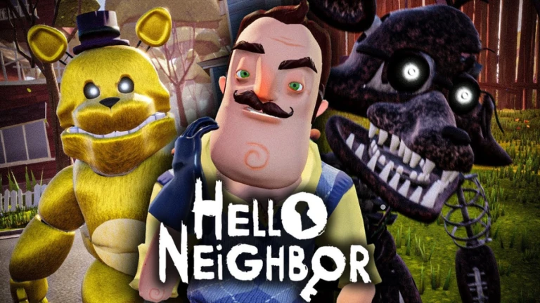 Hello Neighbor but Fredbear Script