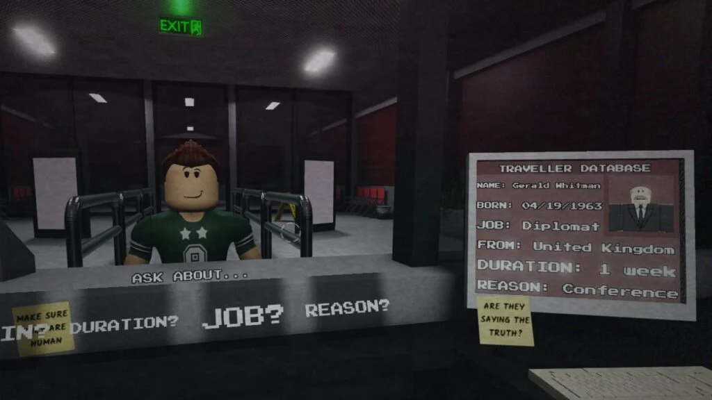 Terminal 13: Not Human Script