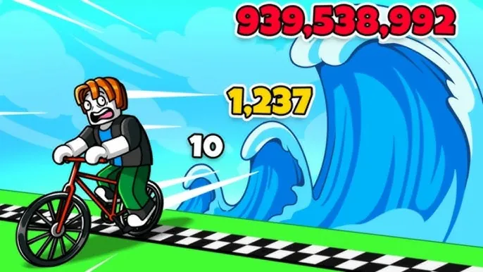 Escape the Tsunami on Bike Script